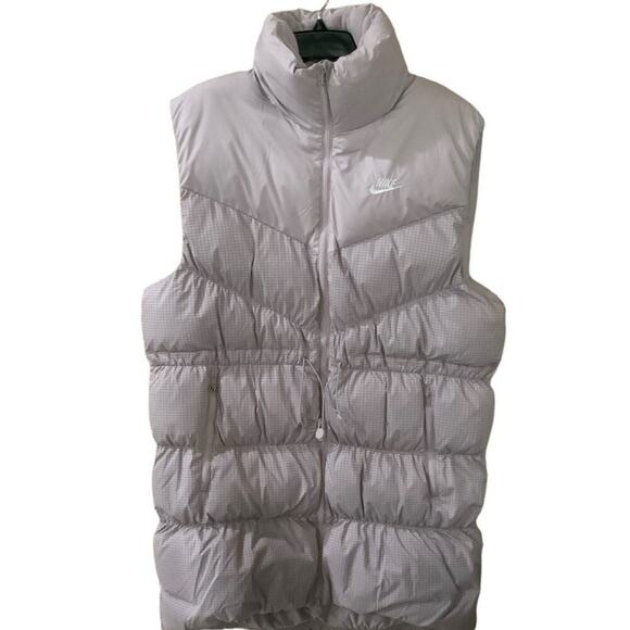 Nike Windrunner Therma-Fit Puffer Vest Coat Women Size XL Warm Winter Outerwear - Picture 16 of 16